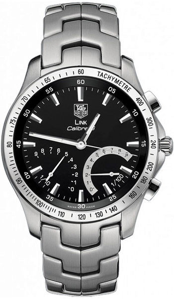 Tag Heuer Link Series Wonderful Quality Calibre S Chronograph Mens Watch-CJF7110.BA0587