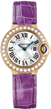 Cartier Ballon Bleu Small Series Beautiful Ladies Swiss Quartz Wristwatch-WE900251