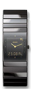 Rado Ceramica Series Black Ceramic Mens Watch R21324152