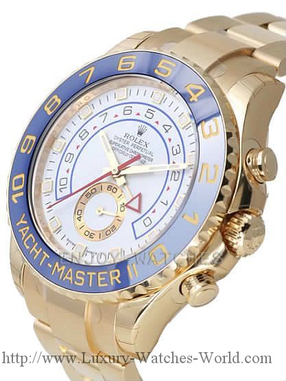 Rolex Yachtmaster II 18K & SS Case RX365