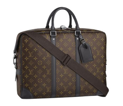 Louis Vuitton Monogram Macassar Canvas Porte Documents Voyage GM M40224