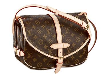 Louis Vuitton Monogram Canvas Saumur M42256