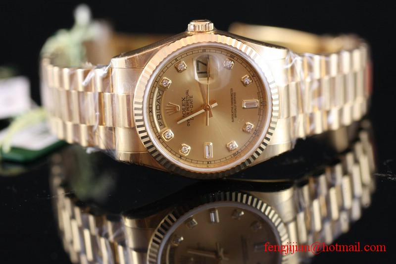 Rolex Yellow Gold Day-Date President Watch 118238-83208