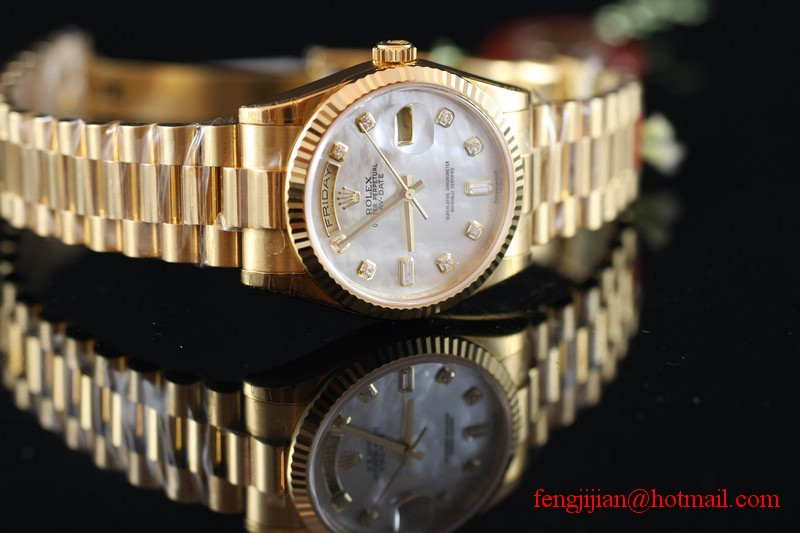 Rolex Yellow Gold Day-Date President Watch 118238-83208