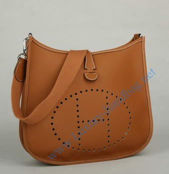 Hermes Evelyne Bag Light Coffee 1032