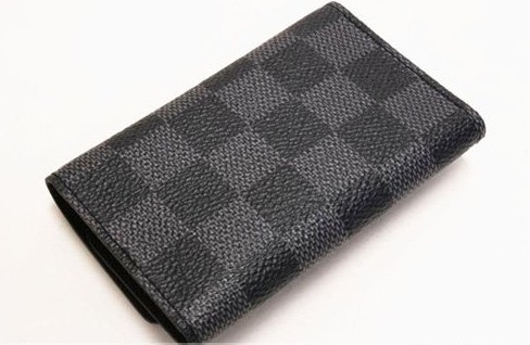 Louis Vuitton Damier Graphite 6 keys holder Wallet N62662