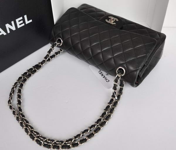 Chanel A1112 2.55 Series Flap Bag Original Leather Black