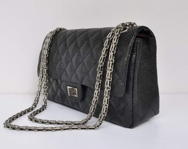 Chanel A30226 Classic Flap Bag Cannage Black