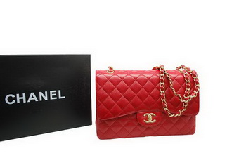 Chanel Jumbo Double Flaps Bag Red Original Caviar Leather A36097 Gold