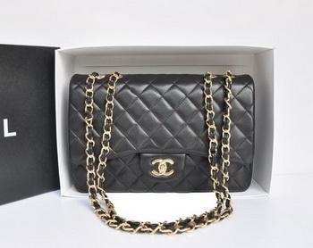 Chanel Original Leather Flap Bag A28600 Black Golden