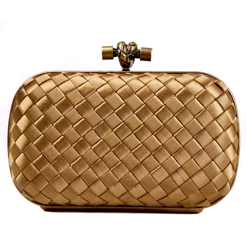 Hot Sell Bottega Veneta 113085 VGAC6 1000 Intrecciato Knot Bronze