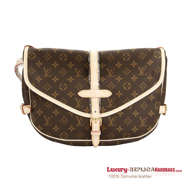 Louis Vuitton Monogram Canvas Saumur MM M40710