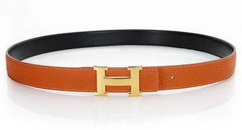 Hermes 43mm Calf Leather Belt HB105