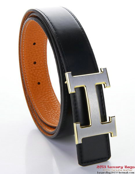 Hermes 43mm Calf Leather Belt HB106-1