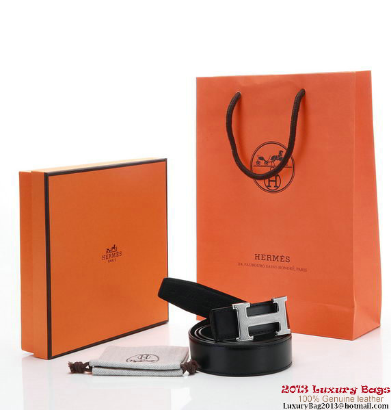 Hermes 43mm Calf Leather Belt HB108-11