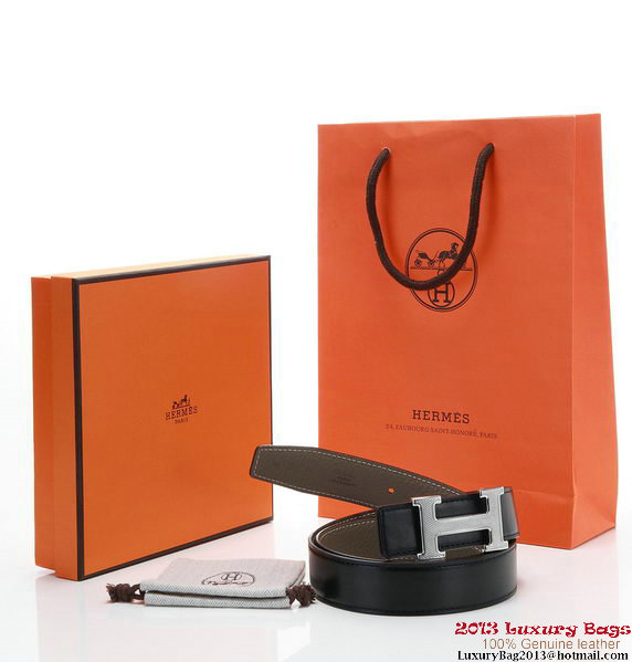 Hermes 43mm Calf Leather Belt HB108-13