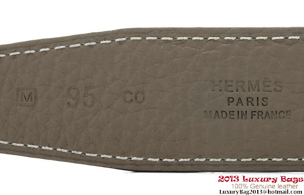 Hermes 43mm Calf Leather Belt HB108-13