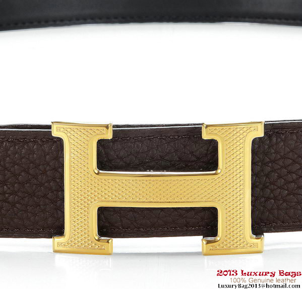 Hermes 43mm Calf Leather Belt HB108-4