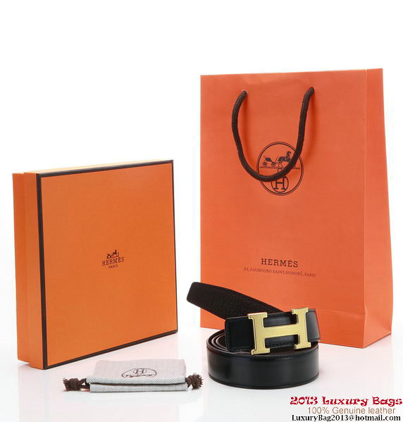 Hermes 43mm Calf Leather Belt HB108-4