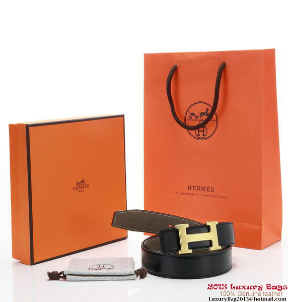 Hermes 43mm Calf Leather Belt HB108-5