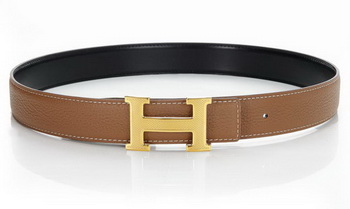 Hermes 43mm Calf Leather Belt HB108-7