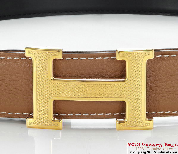 Hermes 43mm Calf Leather Belt HB108-7