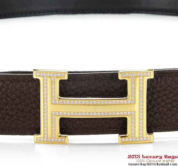 Hermes 43mm Diamond Belt HB104-5