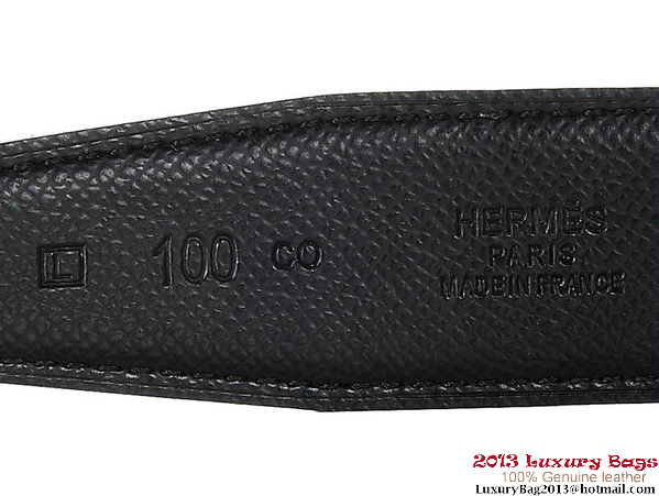 Hermes 43mm Saffiano Leather Belt HB102-2