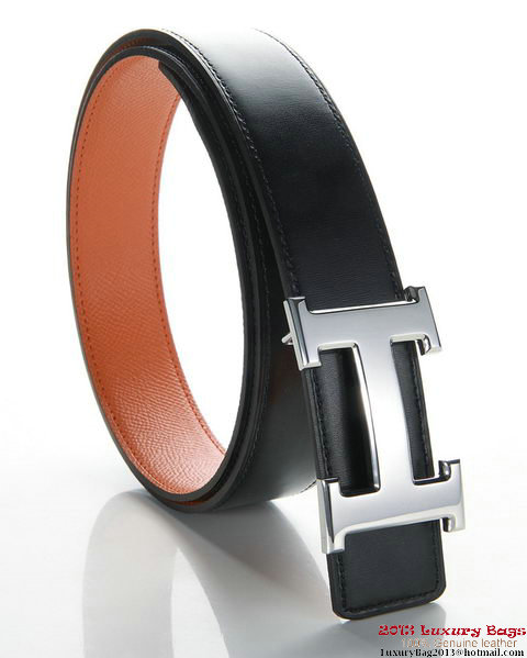 Hermes 43mm Saffiano Leather Belt HB102-5