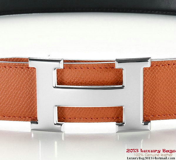 Hermes 43mm Saffiano Leather Belt HB102-5