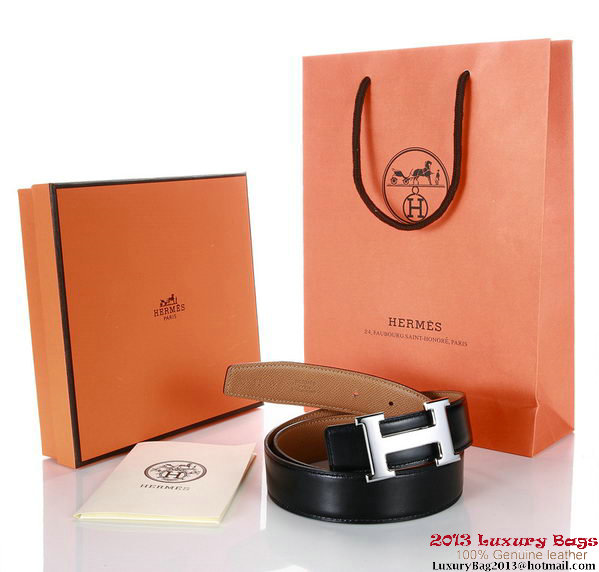 Hermes 43mm Saffiano Leather Belt HB102-8