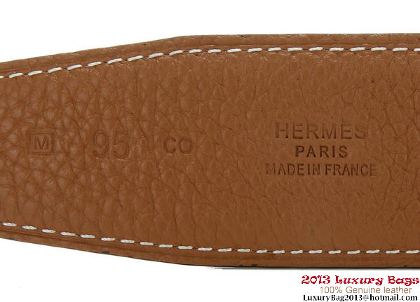 Hermes 50mm Original Calf Leather Belt HB114-1