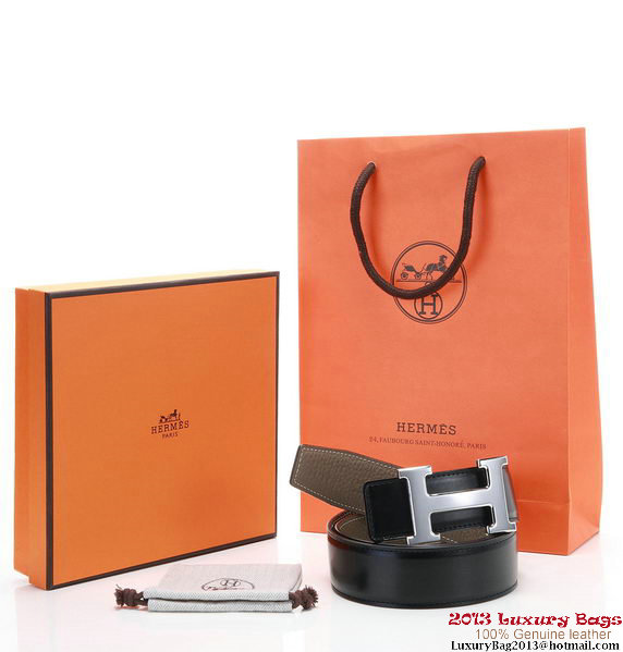 Hermes 50mm Original Calf Leather Belt HB116-12