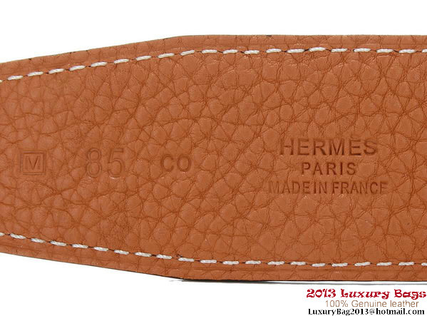 Hermes 50mm Original Calf Leather Belt HB116-1