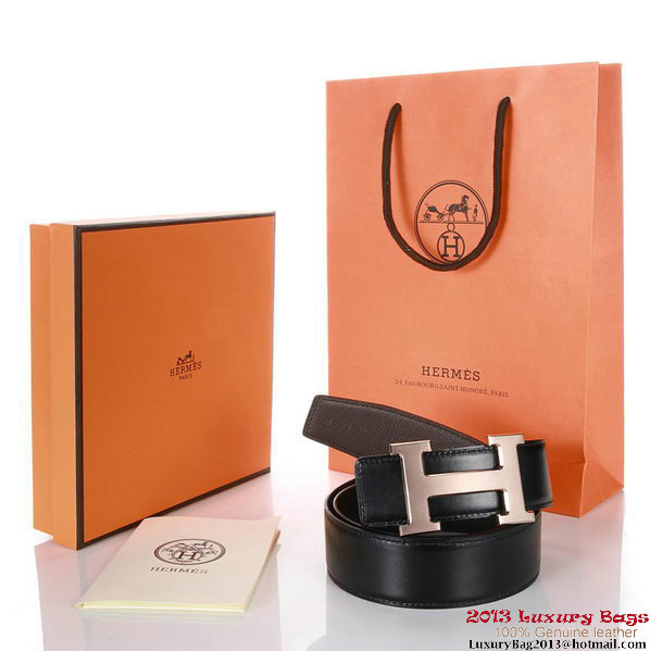 Hermes 50mm Saffiano Leather Belt HB113-11