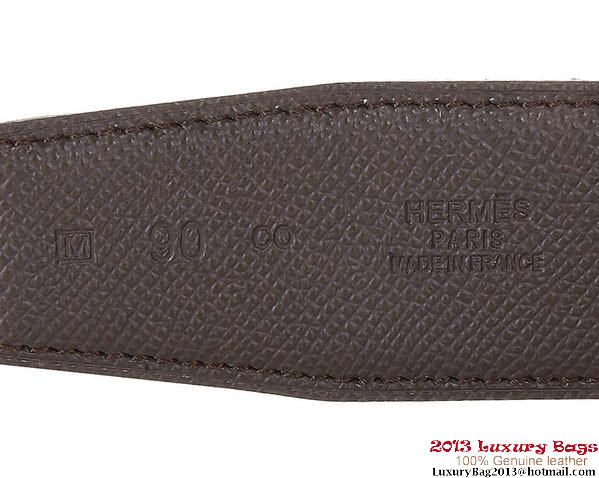 Hermes 50mm Saffiano Leather Belt HB113-7