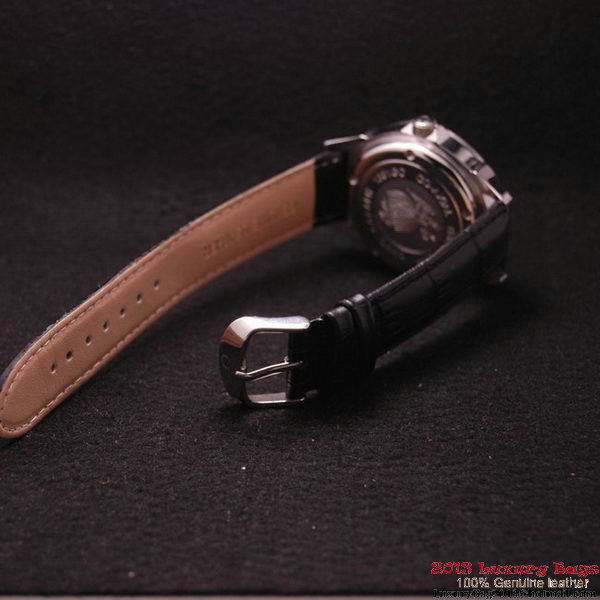 OMEGA DE VILLE Automatic Chronometer Red Gold on Black Leather Strap OM77211