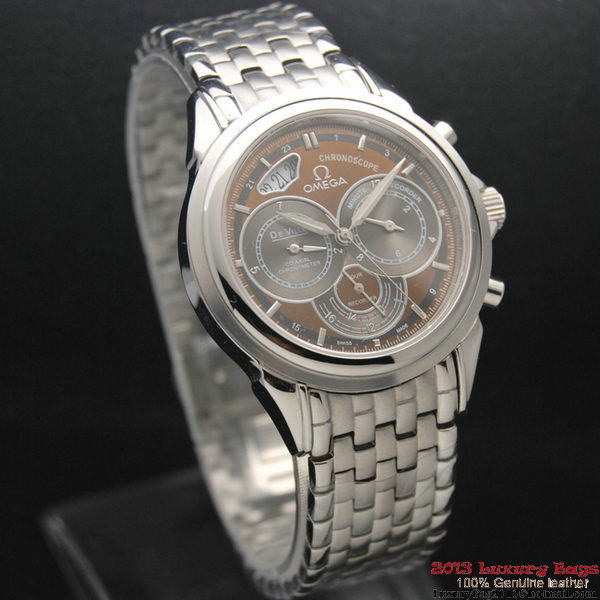 OMEGA DE VILLE CO-AXIAL CHRONOSCOPE Steel on Steel Strap OM77415