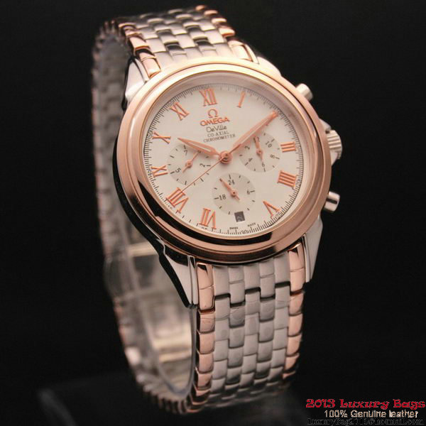 OMEGA DE VILLE CO-AXIAL Chronometer Red Gold on Red Gold Strap OM77520