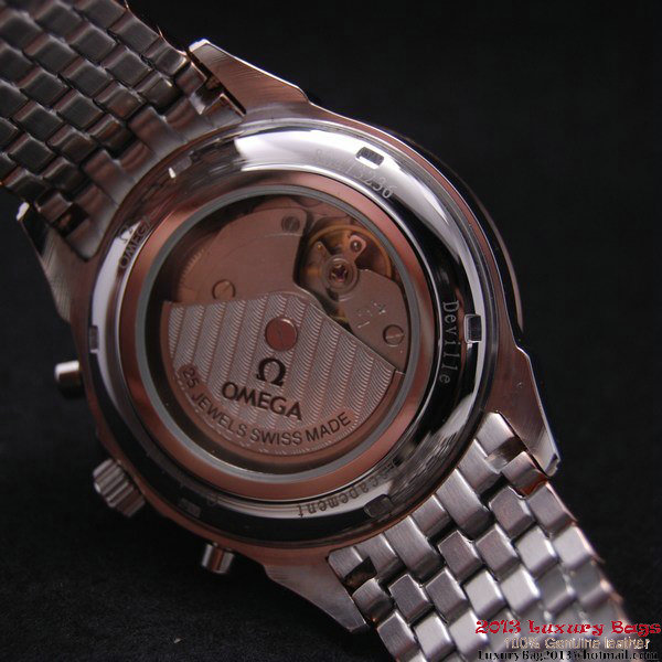 OMEGA DE VILLE CO-AXIAL Chronometer Red Gold on Steel Strap OM77519