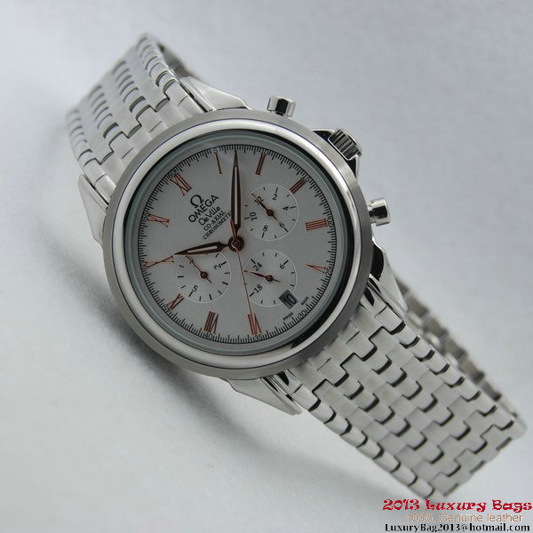 OMEGA DE VILLE CO-AXIAL Chronometer Steel on Steel Strap OM77513