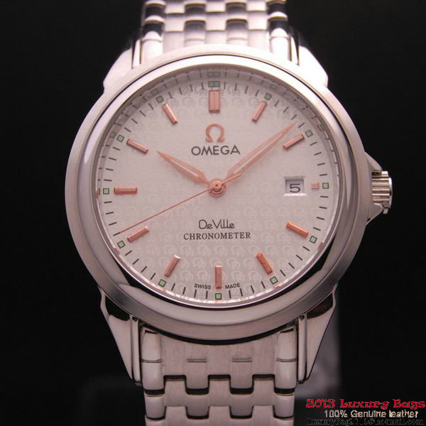 OMEGA DE VILLE Chronometer Steel on Steel Strap OM77309