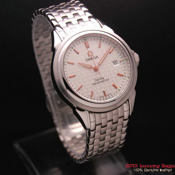 OMEGA DE VILLE Chronometer Steel on Steel Strap OM77309