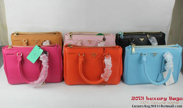 2013 Prada Saffiano Tote Bag 1801 Apricot