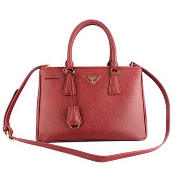 2013 Prada Saffiano Tote Bag 1801 Bordeaux