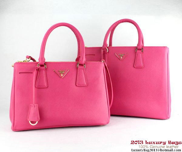 2013 Prada Saffiano Tote Bag 1801 Peach