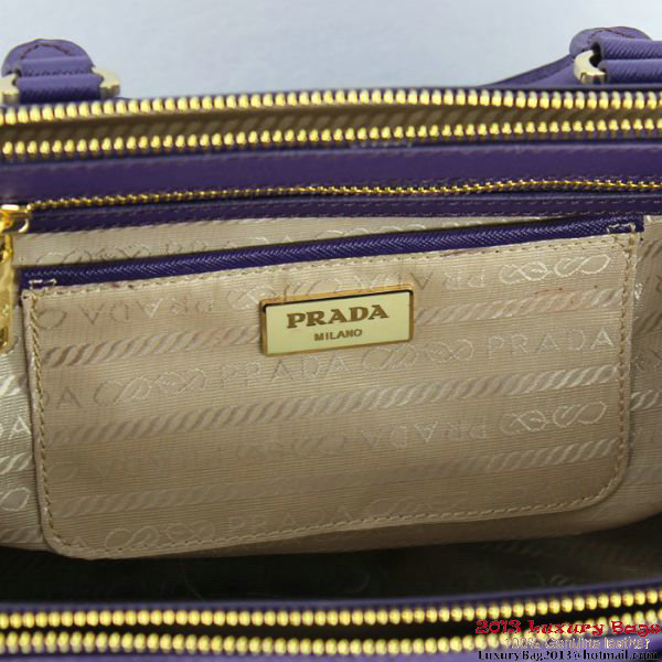 2013 Prada Saffiano Tote Bag 1801 Purple