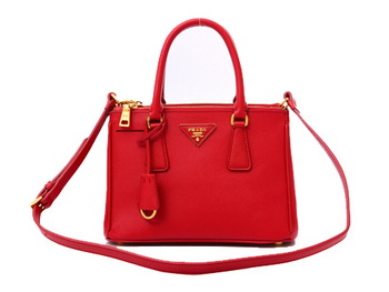 New Color Prada Saffiano Calfskin Leather Small Bag BN2316 Red