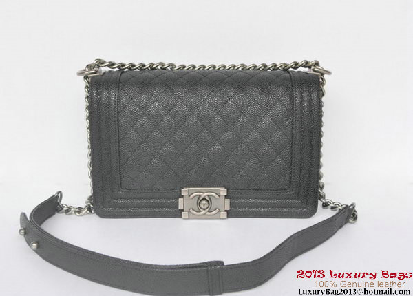 Boy Chanel Flap Shoulder Bag Classic Cannage Patterns A67086 Black