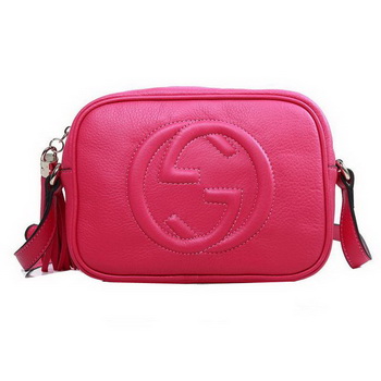 Gucci Soho Disco Bag Calfskin Leather 308364 Rose